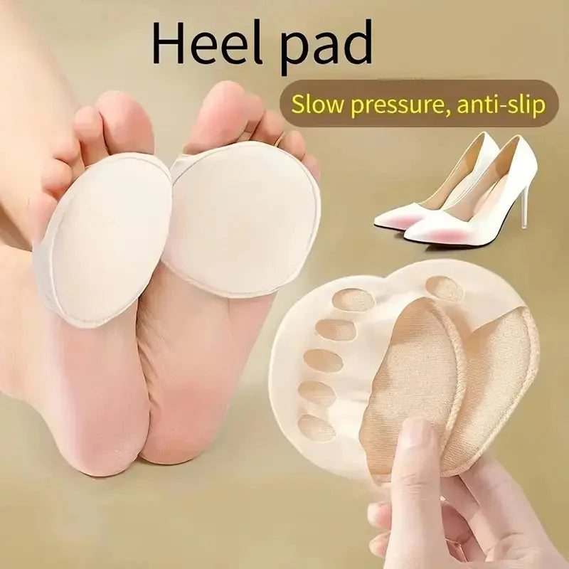 2-Pairs: Invisible Socks Spherical Footrest