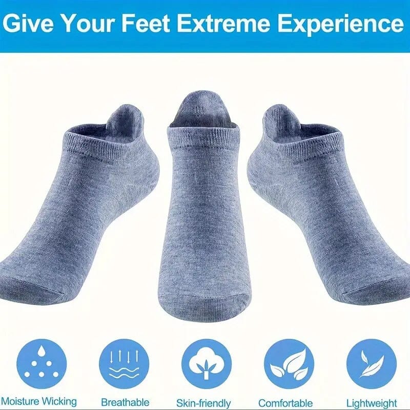 10-Pairs: Women's Cute Embroidered Soft & Lightweight Low Cut Ankle Socks