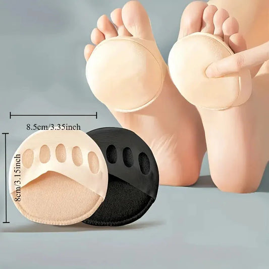 2-Pairs: Invisible Socks Spherical Footrest